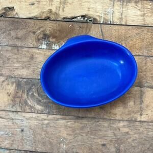 Ceramic Spoon Rest 5" Dark Purple Unbranded